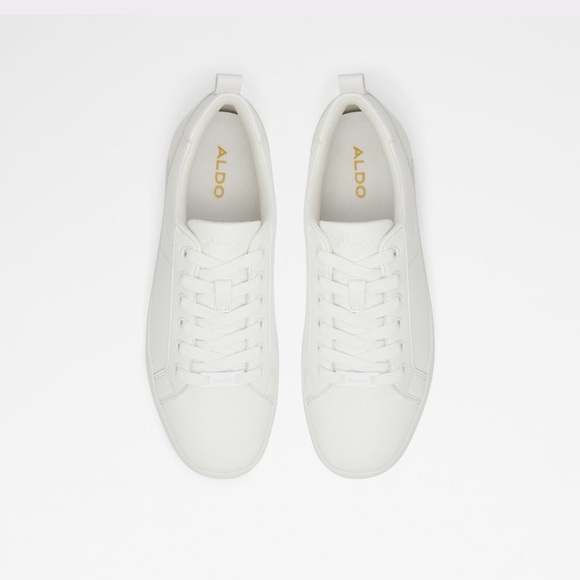 NWT Women’s Aldo Meadow Synthetic White Sneakers - Picture 2 of 3